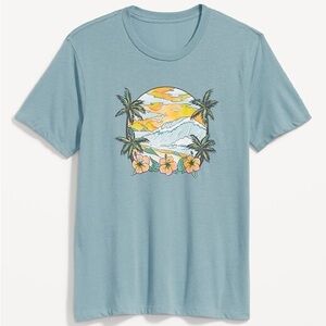 Soft-Washed Crew-Neck Graphic T-Shirt XL